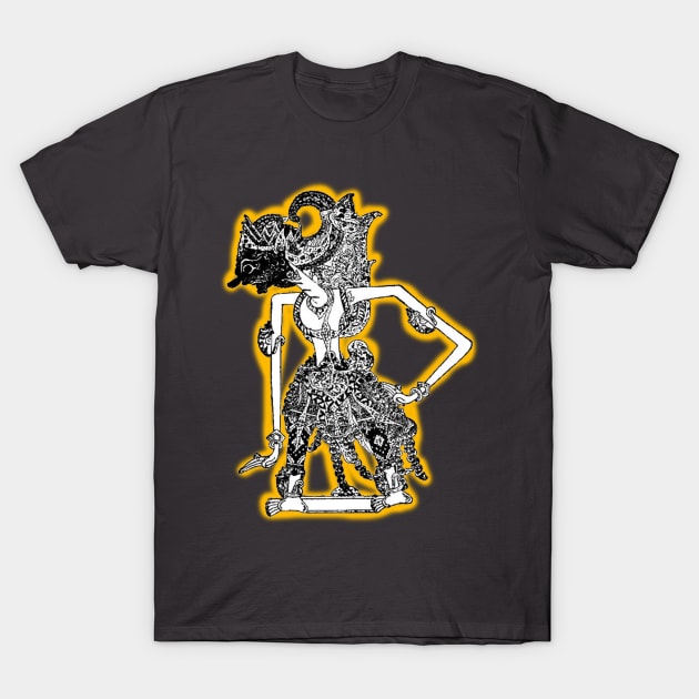 Javanese shadow puppet T-Shirt by alvian